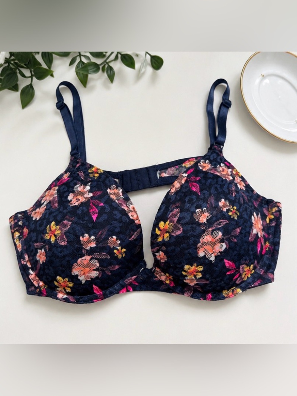 PINK by Victoria’s Secret Floral Push-Up Bra – Women’s 36C